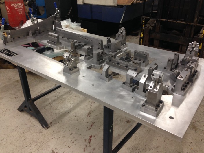 A350 Uniframe Drill Jig